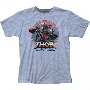 Adult Thor Love and Thunder Characters Heroic Pose T-Shirt - 1 of 2