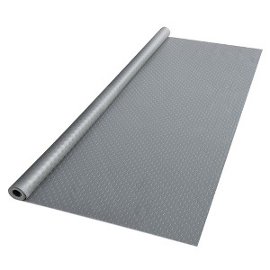 Yescom Garage Floor Mat Roll Non Slip Car Parking Protect Cover Trailer Gray 17x7.5 Ft Gray-Coin - 1 of 4