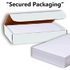 Hamilco White Linen Textured Cardstock Thick Paper - 11 x 17" Heavy Weight 80 lb Cover Card Stock - 25 Pack - 3 of 4