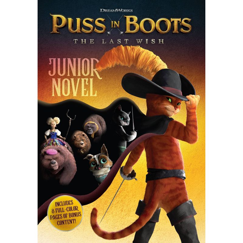 Puss in Boots 2: Last Wish Junior Novel - by Cala Spinner (Board Book), 1 of 2