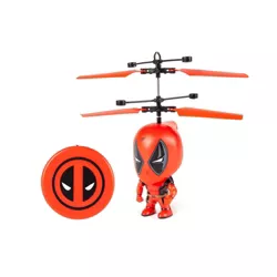 World Tech Toys Marvel Deadpool 3.5" Flying Figure IR Helicopter