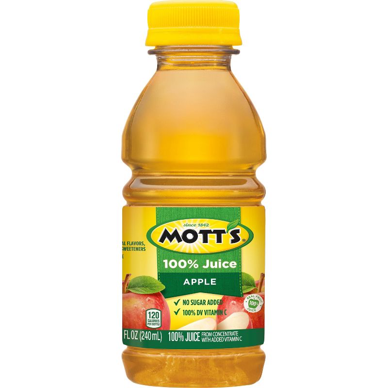 Mott's 100% Original Apple Juice - 6pk/8 fl oz Bottles, 3 of 13