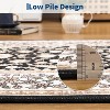 Fulvari Washable Area Rugs for Living Room,Vintage Rugs for Bedroom,Soft Low Pile Area Rug with Rubber Backing for Home Office - 4 of 4