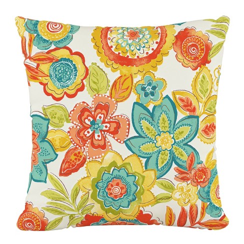 Herrick Fresco Flower Box Outdoor Throw, Outdoor Furniture Pillows