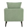 Maliang Modern Fabric Accent Chair, Upholstered Armchair for Living Room, Bedroom,Reception Room - 4 of 4