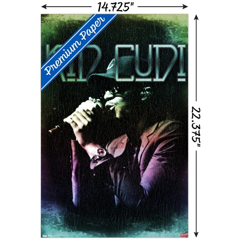 Trends International Kid Cudi - Colors Unframed Wall Poster Prints, 3 of 7