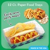 Big Dot of Happiness Golf Party Paper Food Trays, Disposable Double-Sided Paper Food Holders for Nachos, Hot Dogs, French Fries - 12 Ct - 2 of 4