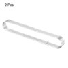 Unique Bargains Heat-Resistant Non Stick Perforated Oval Metal Pastry Rings 2 Pcs - 3 of 4