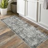 Modern Area Rug Non Slip Soft Carpet Large Non Shedding Low Pile Rug for Bedroom Living Room Office High Traffic Laundry Room Camel - 2 of 4