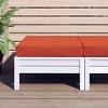 vidaXL Pallet Cushion Sofa Seat Chair Pad - Melange Red Fabric - 23.6"x23.6"x3.9" - Indoor/Outdoor Use - Foam Fiber Fill - 3 of 4