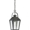 Quoizel Lighting Carriage 1 - Light Pendant in  Mottled Black - 2 of 4