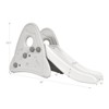 Safstar Freestanding Baby Slide Indoor First Play Climber Slide Set for Boys Girls Gray - 2 of 4