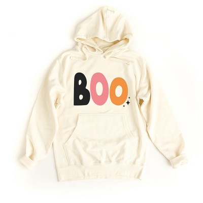 Simply Sage Market Women's Graphic Hoodie Boo Colorful Stars