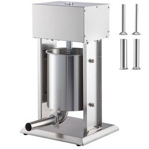 VEVOR Electric Stuffer, 10L Large Capacity, 200W Vertical Sausage Stuffer with Speed Stepless, 304 Stainless Steel Sausage Machine - 1 of 4