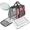 PetAmi Airline Approved Pet Carrier for Cat Dog, Soft Sided Travel Supplies Accessories, Ventilated Carrying Bag Kitten Puppy - 4 of 4