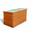 Patio Storage Box 49.6"x28.3"x28.3" Wood vidaXL - 2 of 4