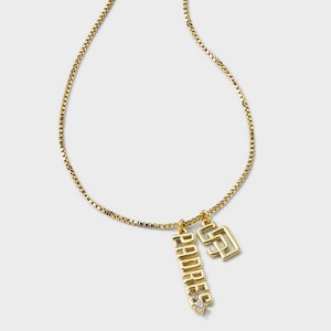Bijoux Sport by Luv Aj MLB Gold Charm Necklace - 1 of 4