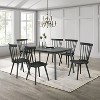 Kumasinova 17.5"H Rustic Farmhouse Dining Chairs Set of 2,Solid Wooden Armless Chair for Kitchen & Dining Room,Versatile Side Chair,300lbs Max - 4 of 4