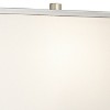 360 Lighting Evan Modern Table Lamps 28 1/2" Tall Set of 2 Brushed Nickel with USB Charging Port Table Top Dimmers White Rectangular Shade for Bedroom - 3 of 4