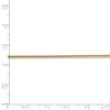 Black Bow Jewelry 1.6mm, 14k Yellow Gold, Round Solid Snake Chain Bracelet - 4 of 4
