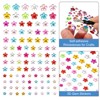 Unique Bargains Self-Adhesive Flower Bling Rhinestone Stickers 5 Sheet 505 Pcs Multicolor - 3 of 4