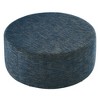 Modway Callum Large 38 in. Round Woven Heathered Fabric Upholstered Ottoman - 2 of 4