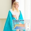 Inhand Heated Blanket Electric Heating Blanket Auto-Off 10 Heat Level Over-Heat Protection Flannel ETL Certified - 4 of 4