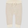Carter's Just One You® Baby 3pc Bear Sweater Top & Pants Set - Cream - 2 of 3