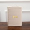 Park Life Designs 120 fl oz Worsley Dog Food Storage Container - Cream - 3 of 4