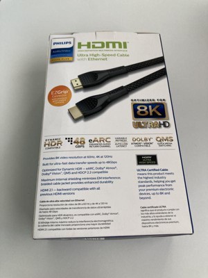 Philips 10ft Premium 8k Hdmi Cable : Target