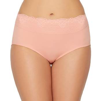 Bali Women's Smooth Passion For Comfort Lace Hi Cut Brief - Dfpc62l : Target
