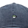 Dalix Lil Matcha Embroidered Cotton Summer Outdoor Baseball Cap Dad Hat Womens - 2 of 4