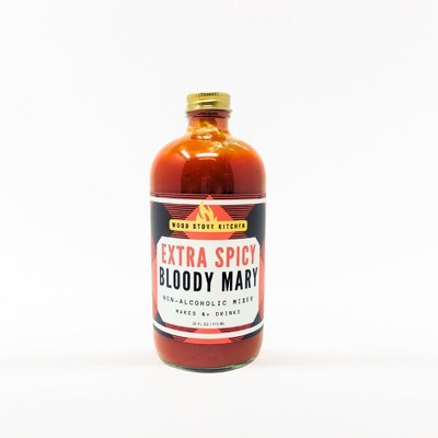 Wood Stove Kitchen Extra Spicy Bloody Mary Mixer, 16 fl oz