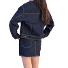 Women's Harley Denim Jacket - JUST BLACK DENIM - 4 of 4