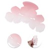 Unique Bargains Christmas Hair Clips Shamrock for Christmas 3.35"x1.97"x1.57" Gradient Pink 1 Pc - 3 of 4