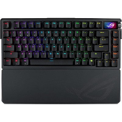 ROG Azoth Extreme 75 Custom Gaming Keyboard, Aluminum Chassis, Carbon Fiber Positioning Plate, Adjustable Gasket Mount, Three-Layer Dampening, Color
