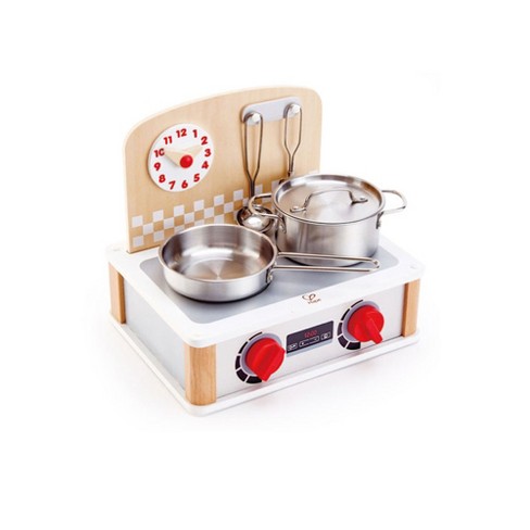 Hape E3150 Cook & Serve Set Infants Children Kitchen Wooden Toy Age 3 Yrs for sale online 