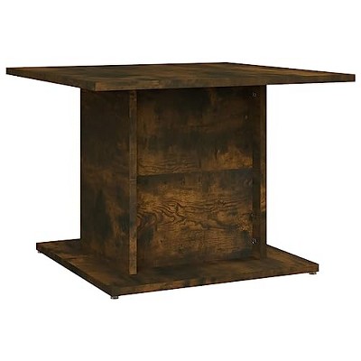Coffee table 55.5x55.5x40 cm chipboard smoked oak