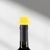 Unique Bargains Hat-Shaped Wine Stopper Silicone 1.61"x1.61"x1.85" 1 Pc - 2 of 3