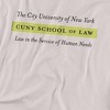 Men's CUNY School of Law Official Distressed Primary Logo T-Shirt - 2 of 4