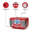 Crosley Corsair Radio Cd Player - Red - image 4 of 4