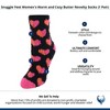 Snuggle Feet Women's Warm and Cozy Butter Novelty Socks  (1 Pair) - 2 of 3
