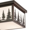 Vaxcel Yosemite 2 - Light Flush Mount in  Burnished Bronze - 3 of 4