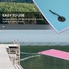 Whisen Large Floating Water Mat Roll-Up Lake Pool Pad with Tether Straps, 3-Layer High-Density XPE Foam - Colorful - 4 of 4