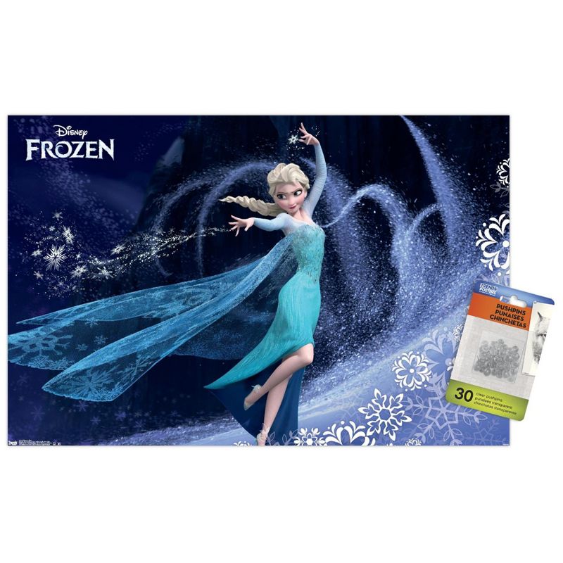 Trends International Disney Pixar Frozen - Elsa Unframed Wall Poster Prints, 1 of 7