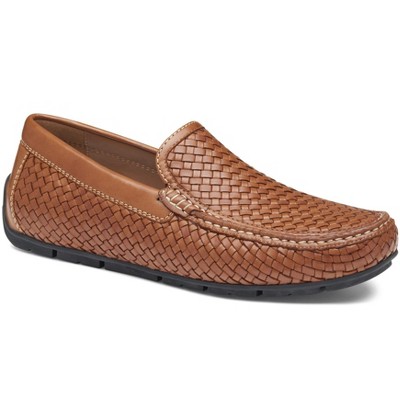 Johnston & Murphy Baldwin Driver Woven Slip-On Dress Casual Shoe
