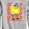 Boys' - SpongeBob SquarePants - People Order Our Patties Graphic Long Sleeve Fleece Sweatshirt - 2 of 4