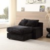 NicBex Couches for Living Room 48.8" Sofa Couch Modern Minimalist Upholstered Sofa Bed Sleeper with 3 Throw Pillows for Apartment - 2 of 4