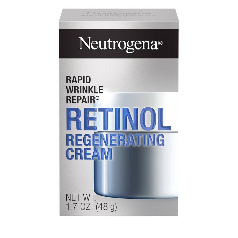 Neutrogena Rapid Wrinkle Repair Retinol Face Moisturizer with Hyaluronic Acid - 1.7 oz, 1 of 14