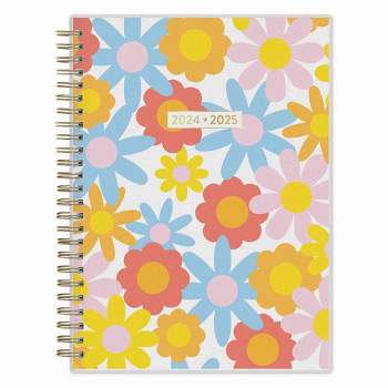 Color Me Courtney for Blue Sky 2024-25 Weekly/Monthly Planner Notes 8.625"x5.875" Daisy Burst